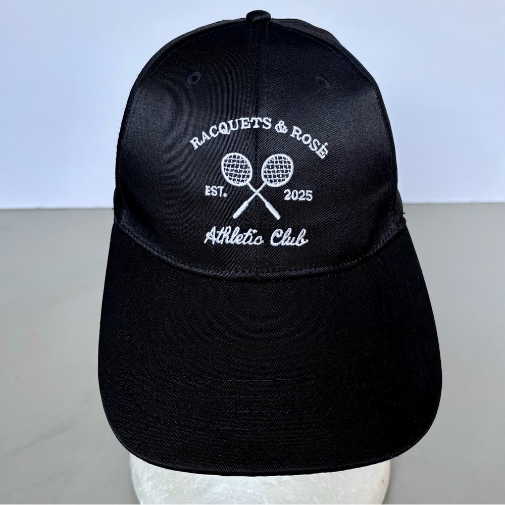 GERTREX Embroidered Stitching Racquets & Rosé Athletic Club Hat Ball Cap - Picture 6 of 8